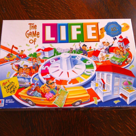 Vintage 1980s the Game of Life - Complete Milton Bradley "40th Anniversary" edit - Picture 1 of 16
